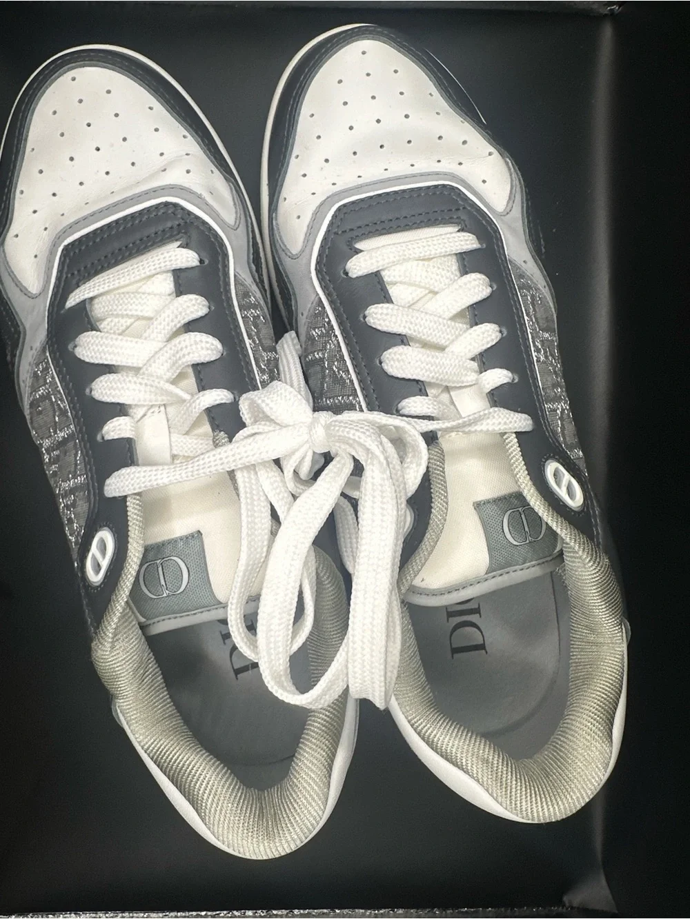 Authentic Men’s Christian Dior B27 Low Top Sneakers EU Size 43 Size US 10